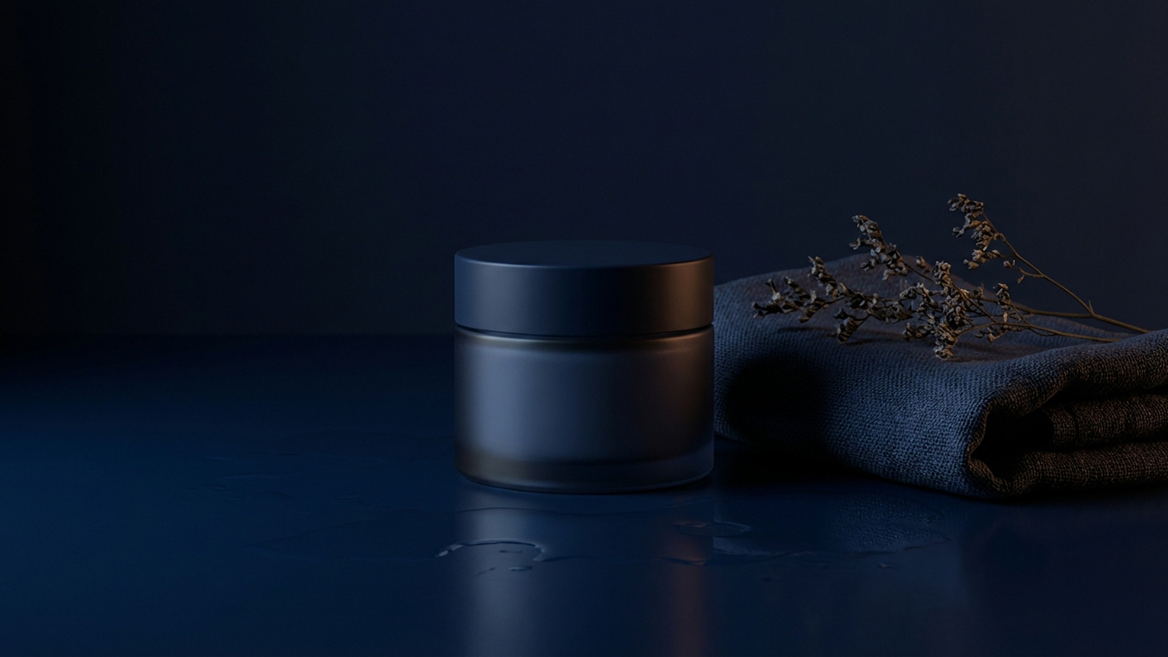 Hyaluronic hydration texture visual