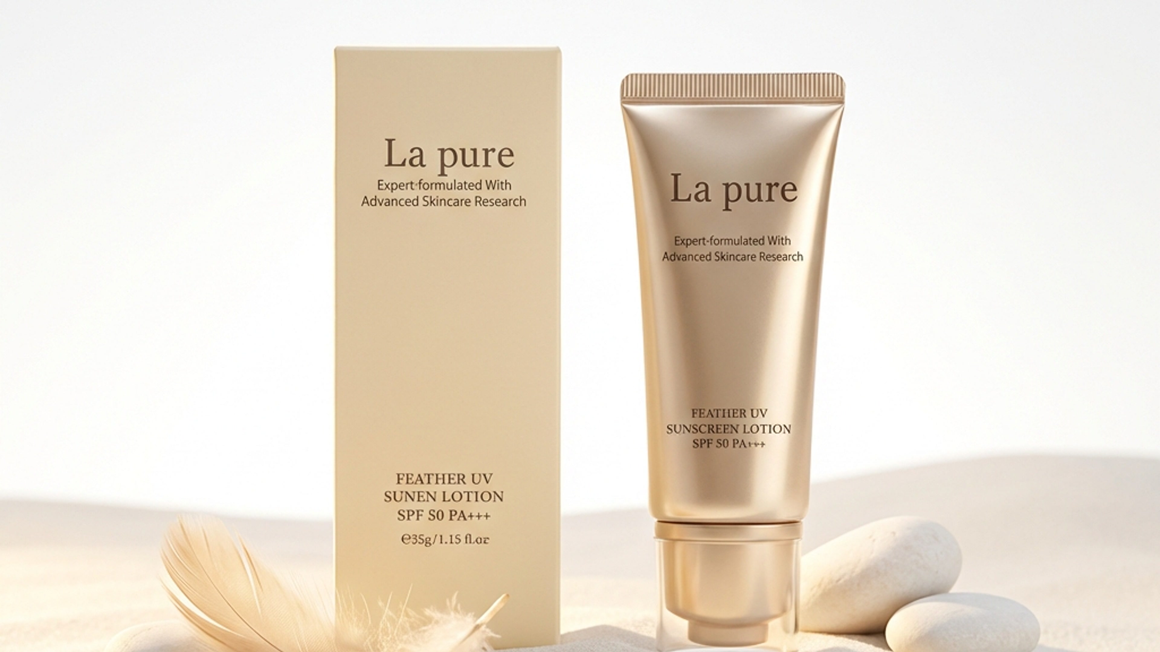 Feather UV Sunscreen banner