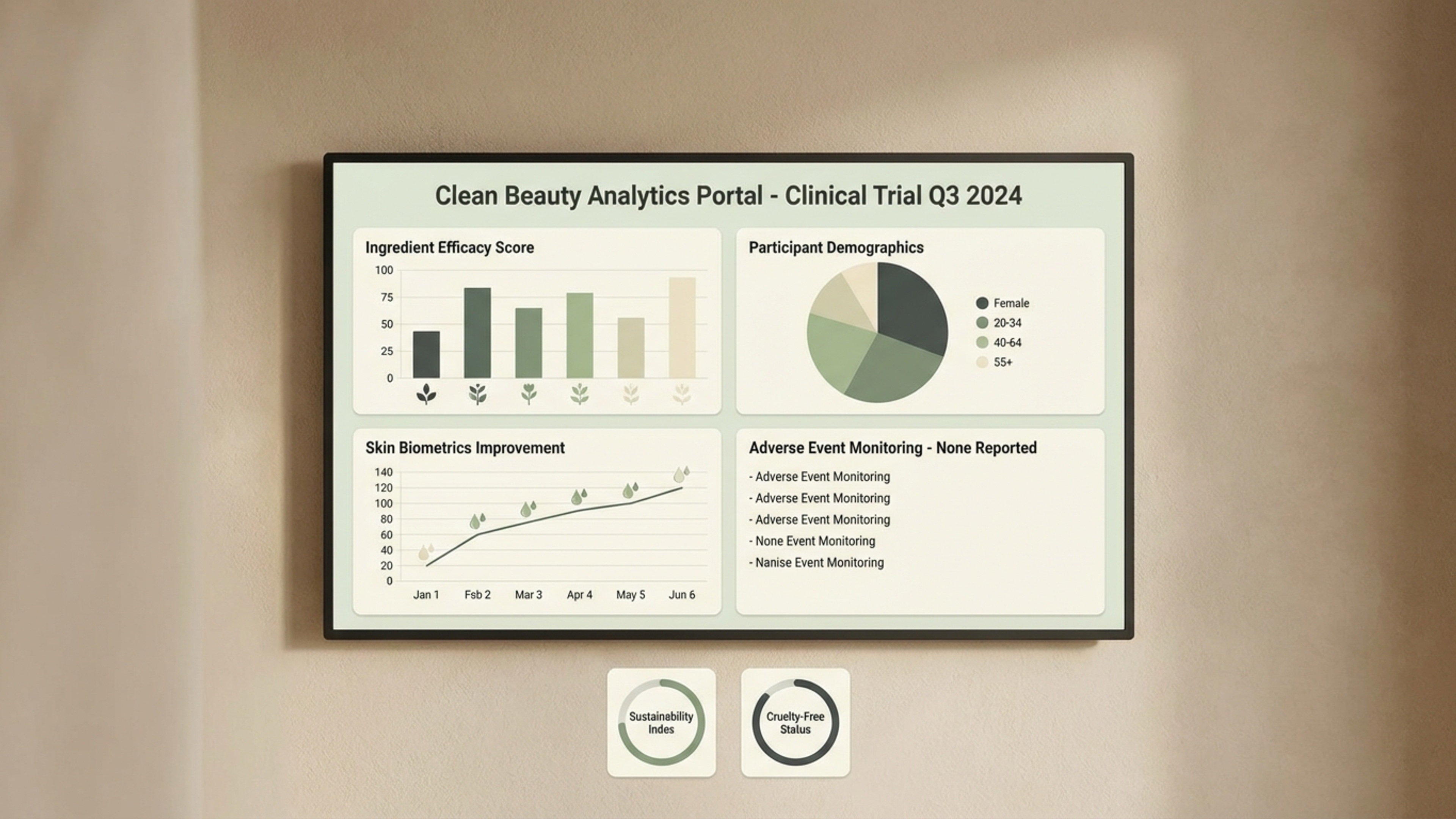 Clinical analytics visual